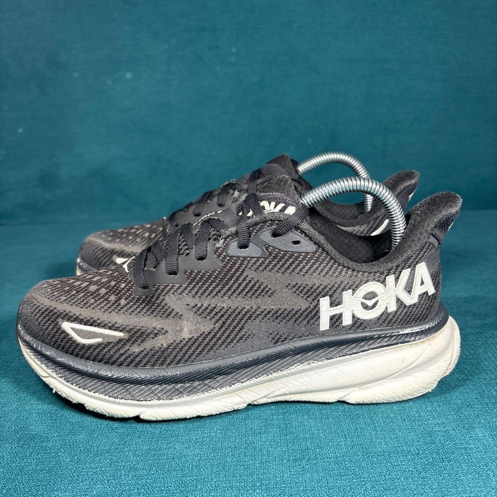 Hoka One One Clifton 6 Running Shoes Black Women’s 8.5B EU 40 2/3 Road Running